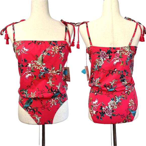 Johnny Was Other - Johnny Was Malakye Blouson One-Piece Swimsuit | Size: XS NWT